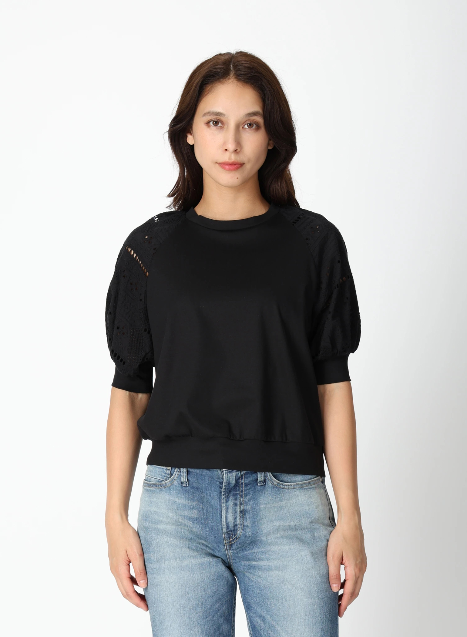 DENHAM(デンハム) |RACE SLEEVE TOP