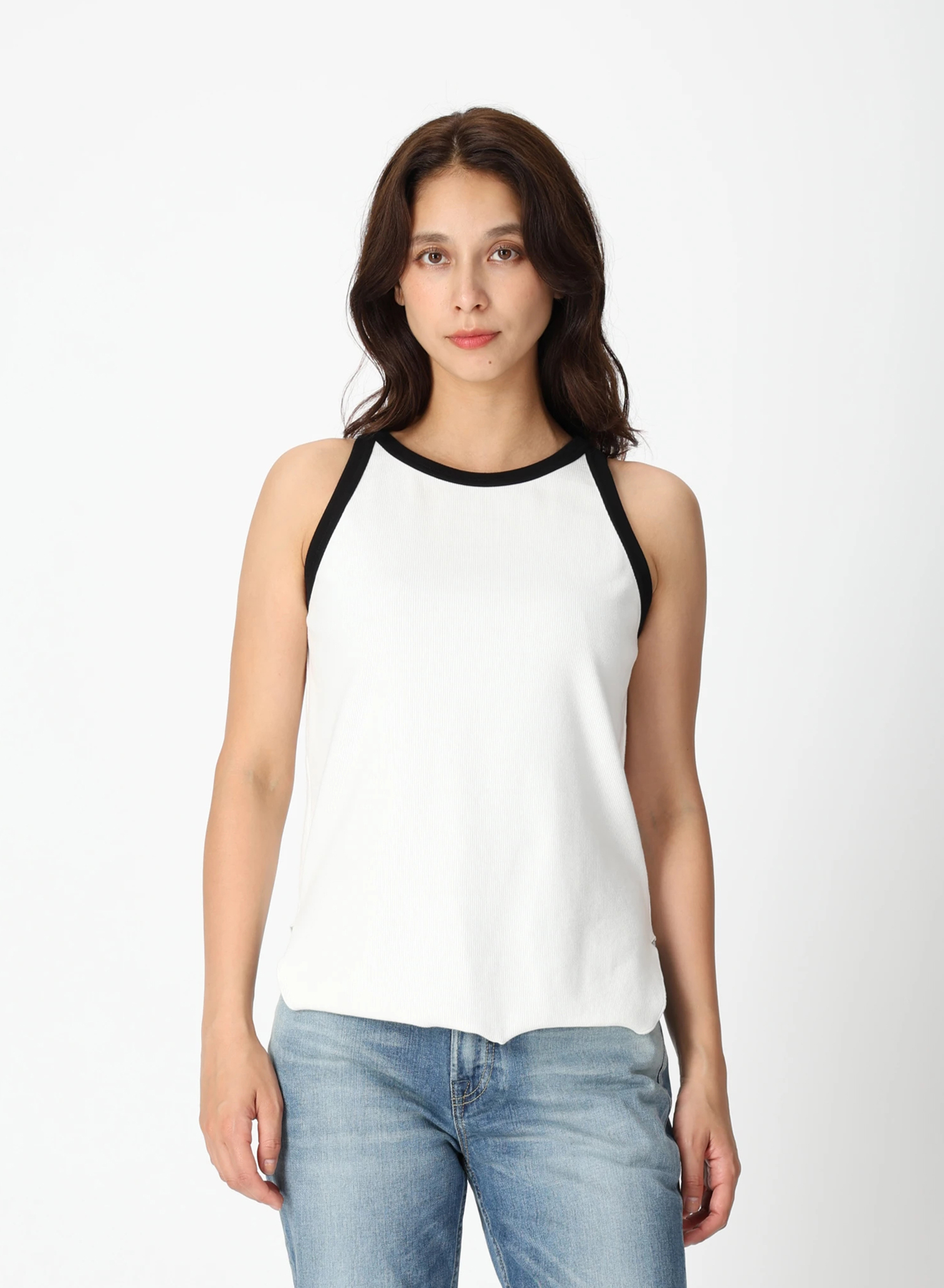 DENHAM(デンハム) |BICOLOR TANK TOP