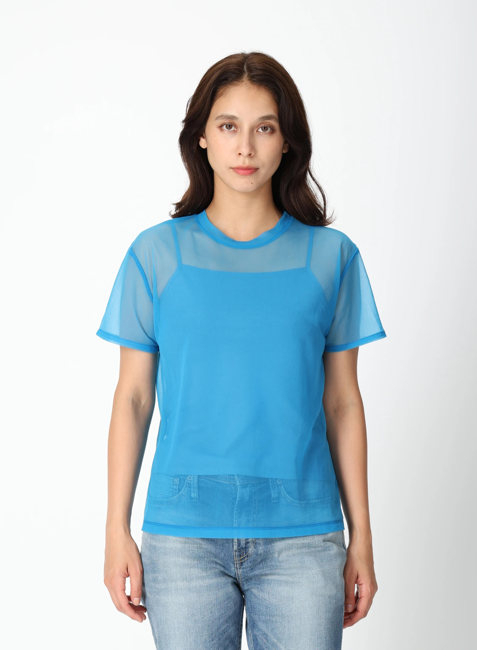 DENHAM(デンハム) |SHEER SS TOP