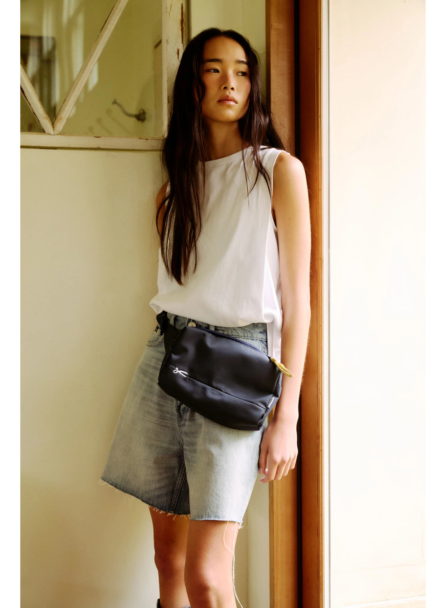 DENHAM(デンハム) |SLEEVELESS TACK TOP