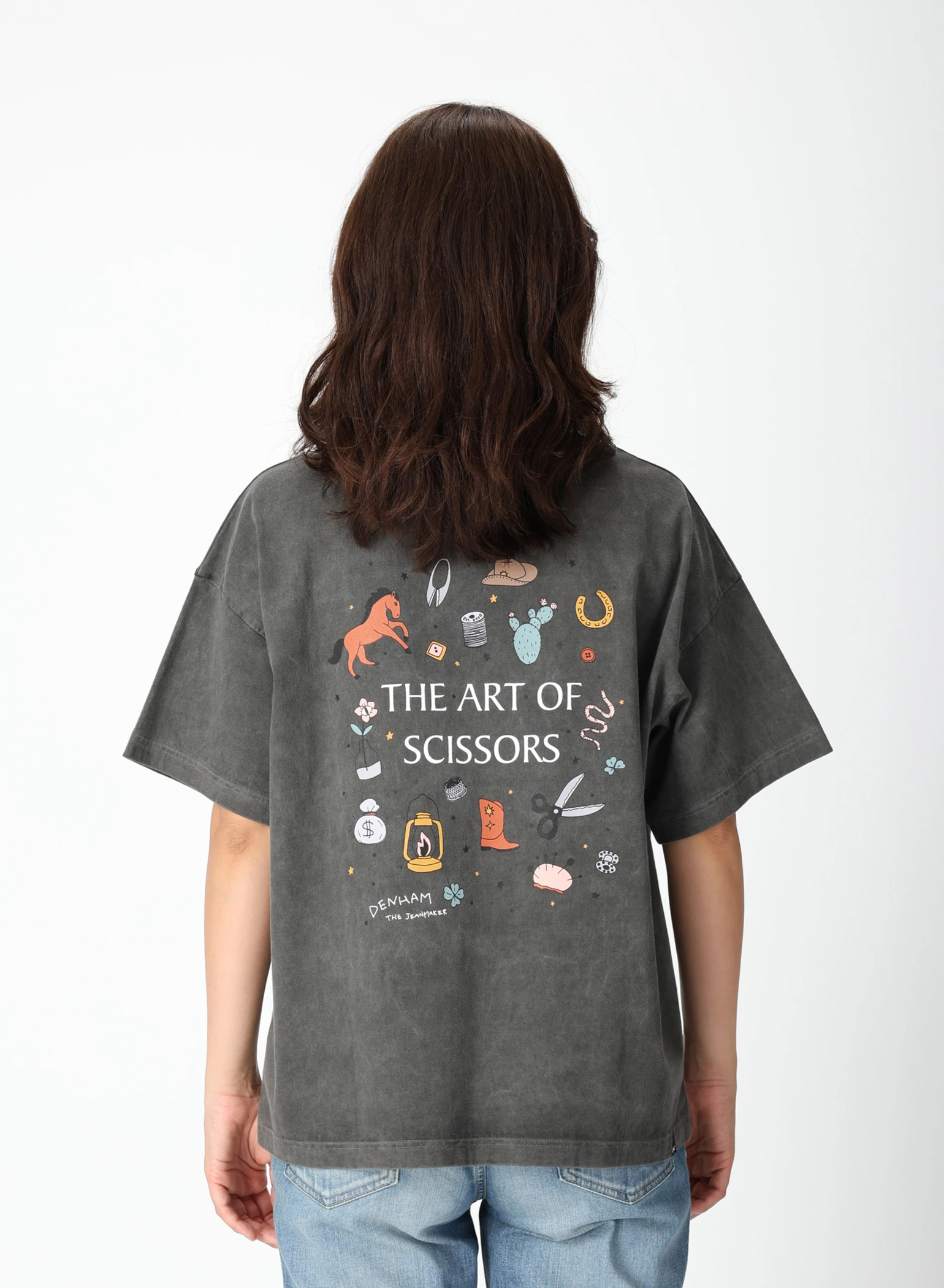 国内で当店のみ DETW - Swallowtail Hem Graphic Tee Lot No. TT69472 / SUKA CREW SWEAT EMBROIDERED “JAPAN MAP