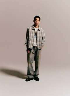 DENHAM(デンハム) |SASHIKO CHECK JACKET
