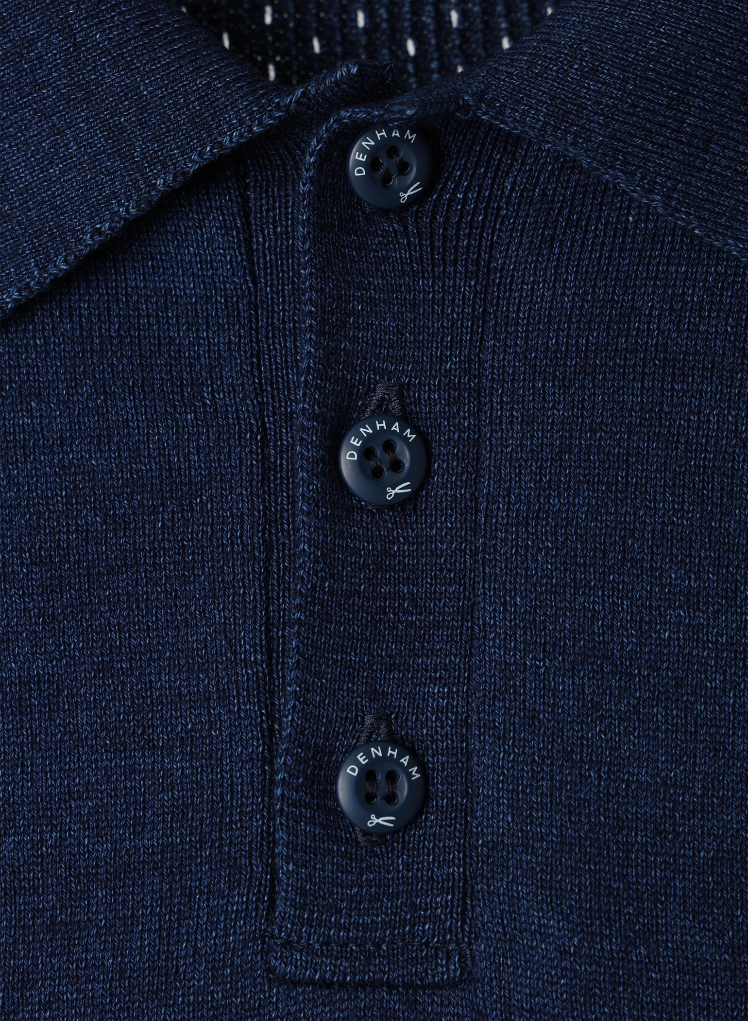 DENHAM(デンハム) |INDIGO TECH KNIT POLO