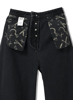 DENHAM(デンハム) |DAIKI MIJ BUTTON BK