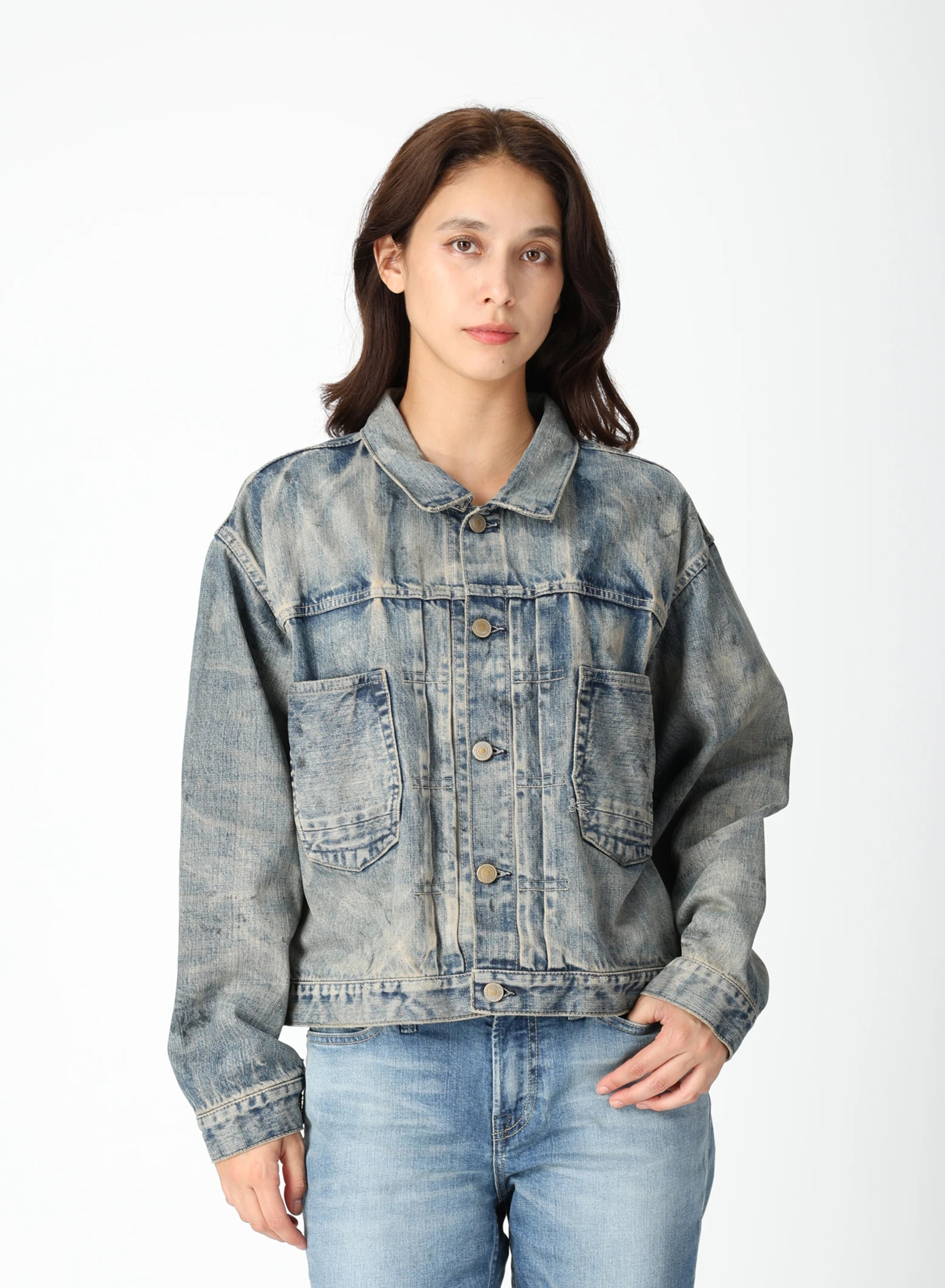 DENHAM(デンハム) |CROPPED G-JK 31