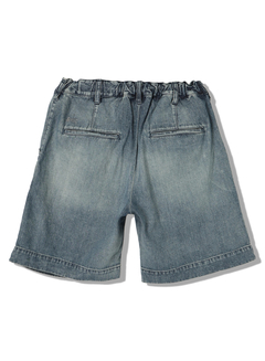 DENHAM(デンハム) |GATHERED DENIM SHORTS MIJ LB