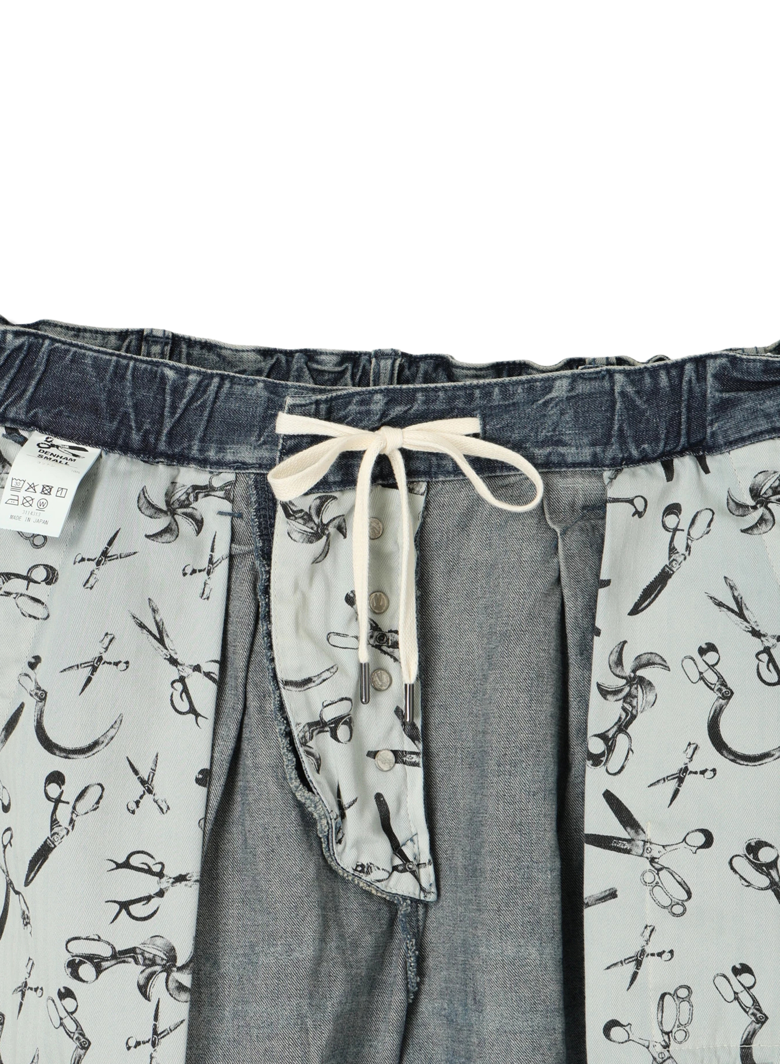 GATHERED DENIM SHORTS MIJ LB アイテム詳細｜DENHAM（デンハム