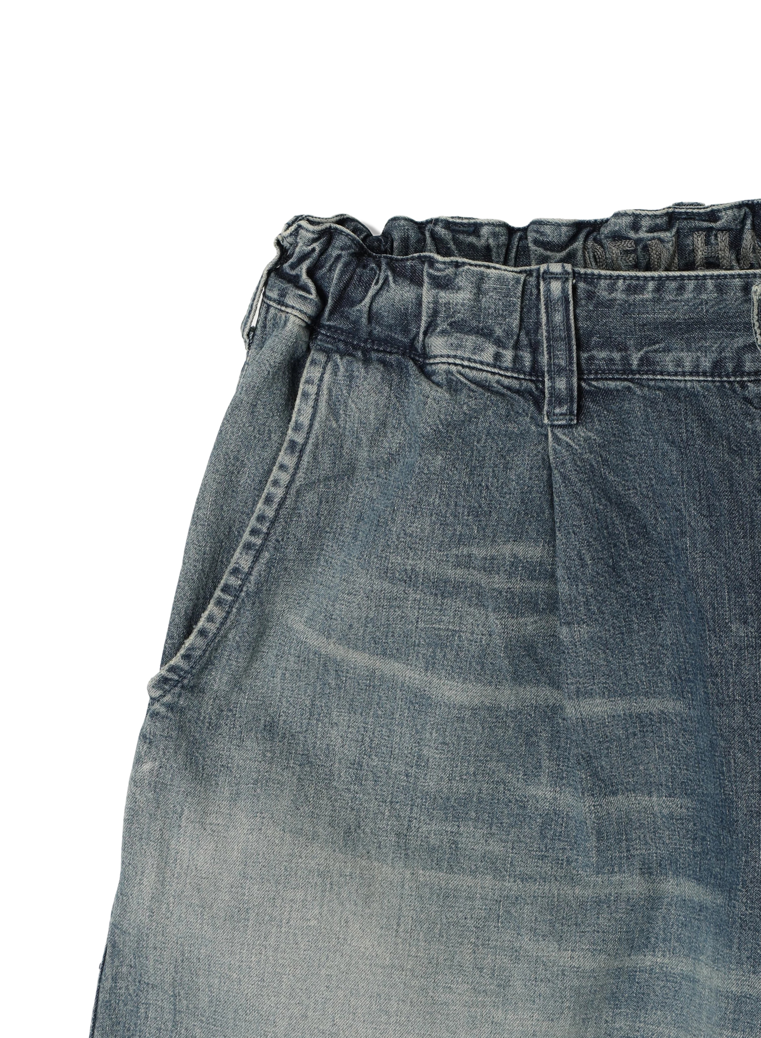 デンハム　ショートパンツ　デニム　DENHAM デニムショーツ　ダメージ　w33 デンハム ショートパンツ デニム DENHAM デニムショーツ