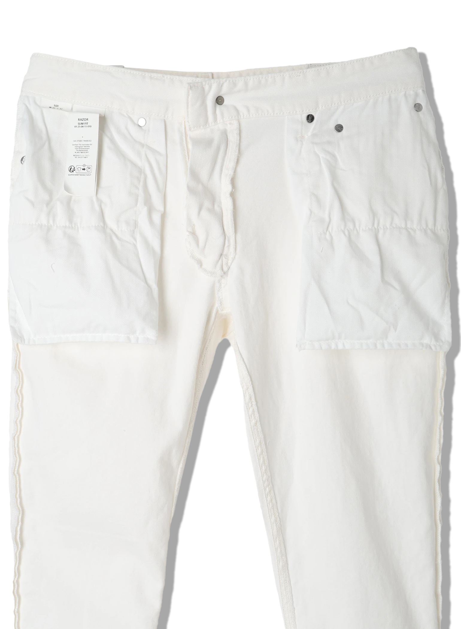 RAZOR FMWHITE アイテム詳細｜DENHAM（デンハム）日本公式オンラインストア