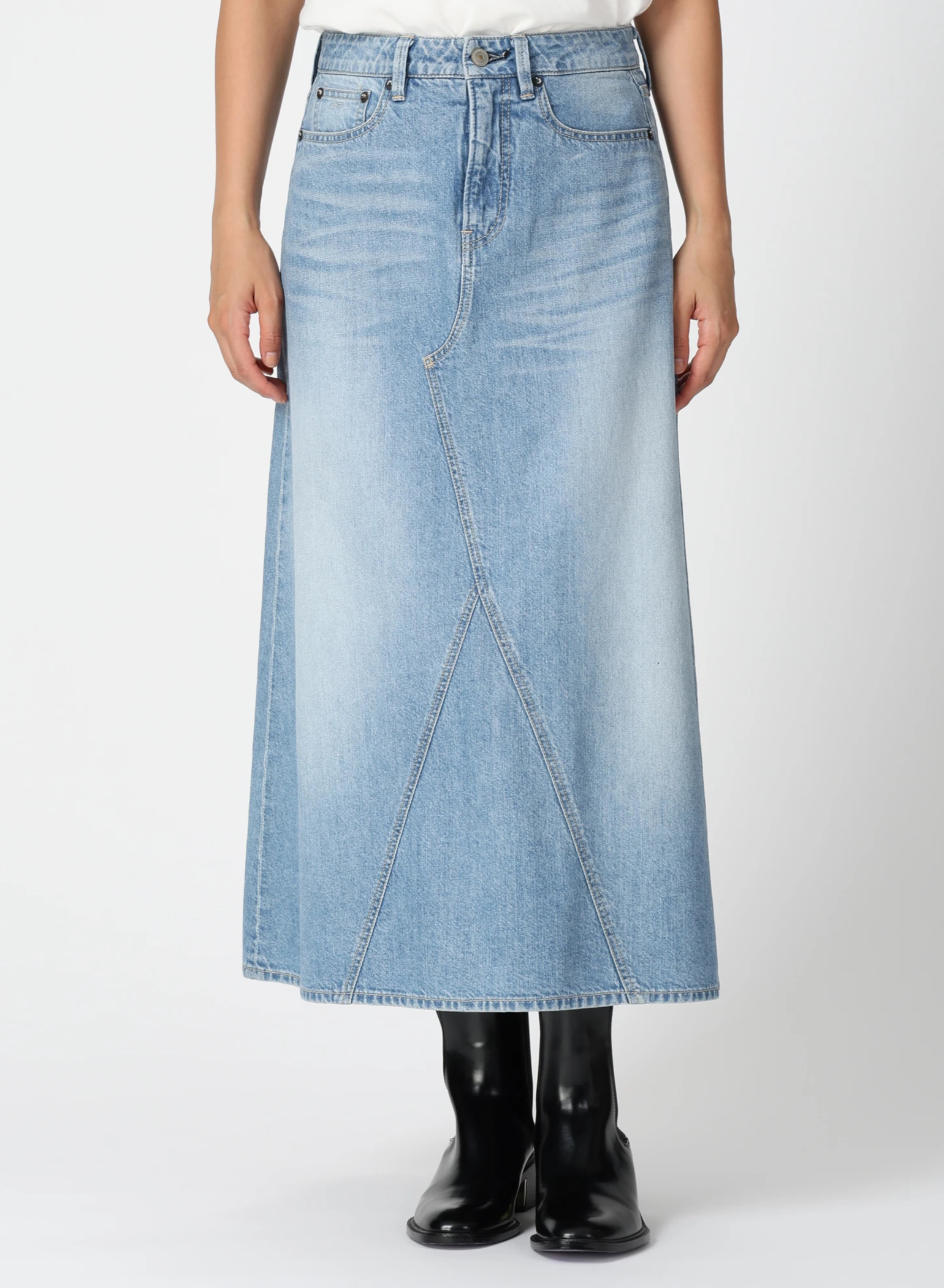 DENHAM(デンハム) |EMMA SKIRT LONG COATING