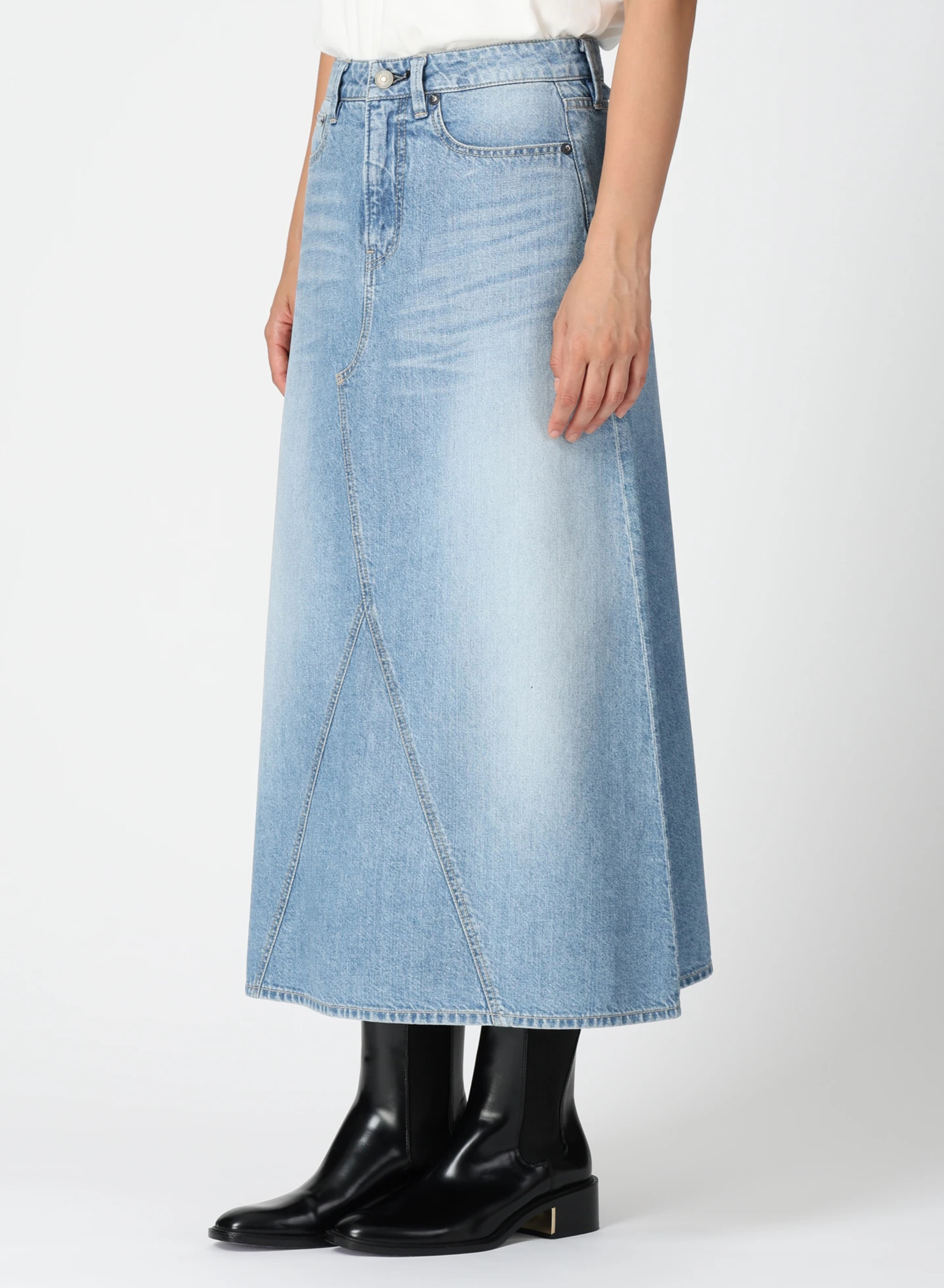 DENHAM(デンハム) |EMMA SKIRT LONG COATING
