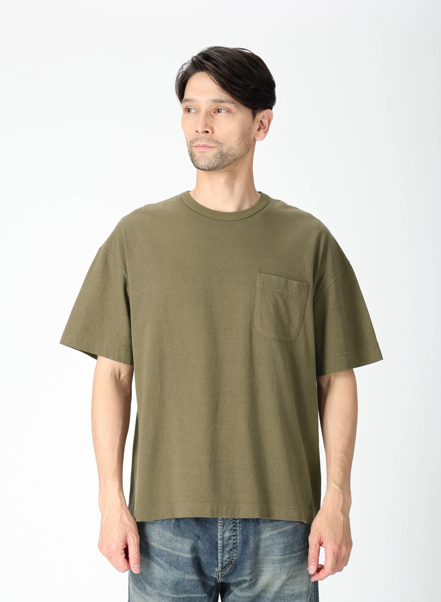 DENHAM(デンハム) |a IN U SLUB POCKET TEE