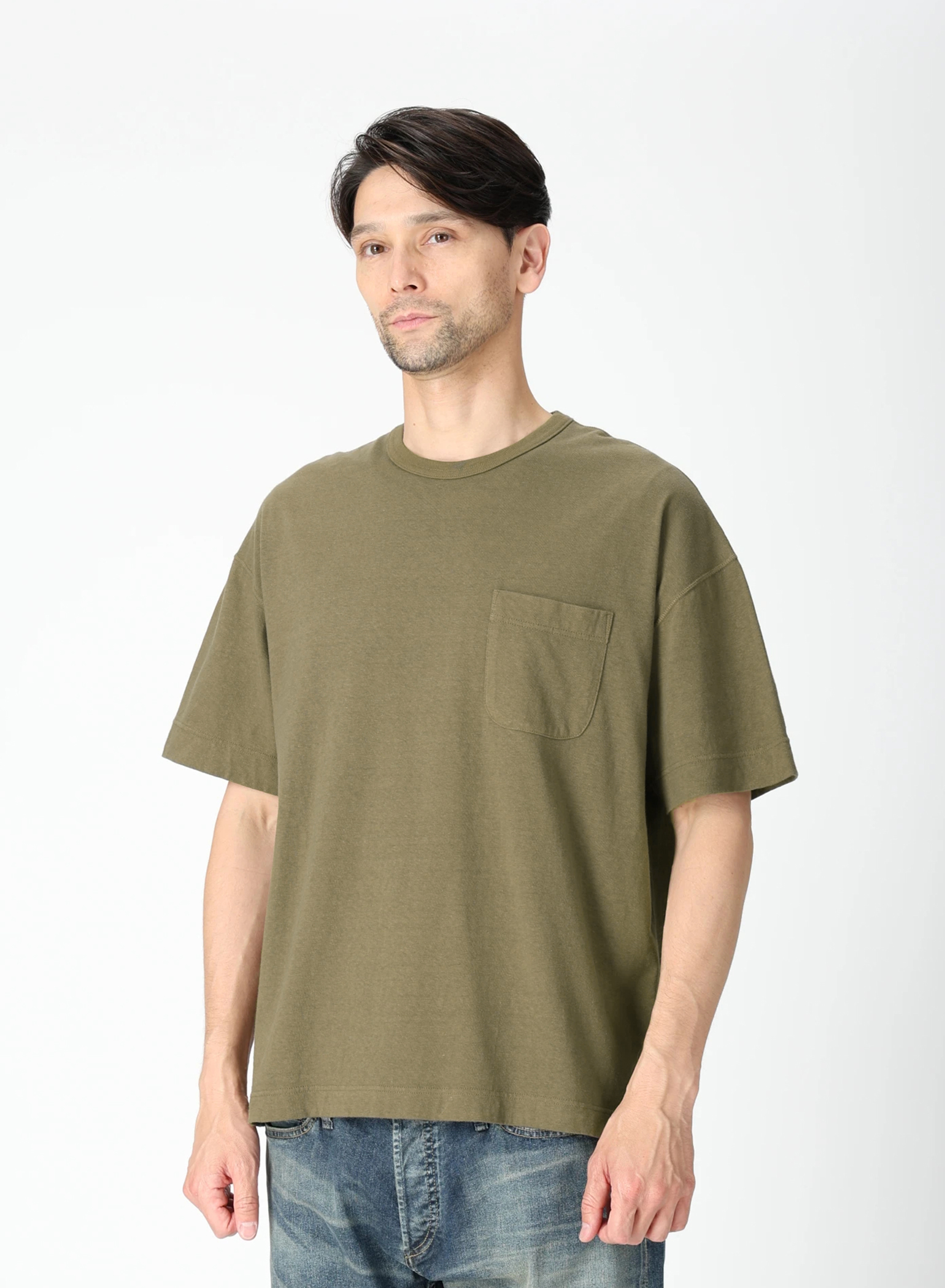 DENHAM(デンハム) |a IN U SLUB POCKET TEE