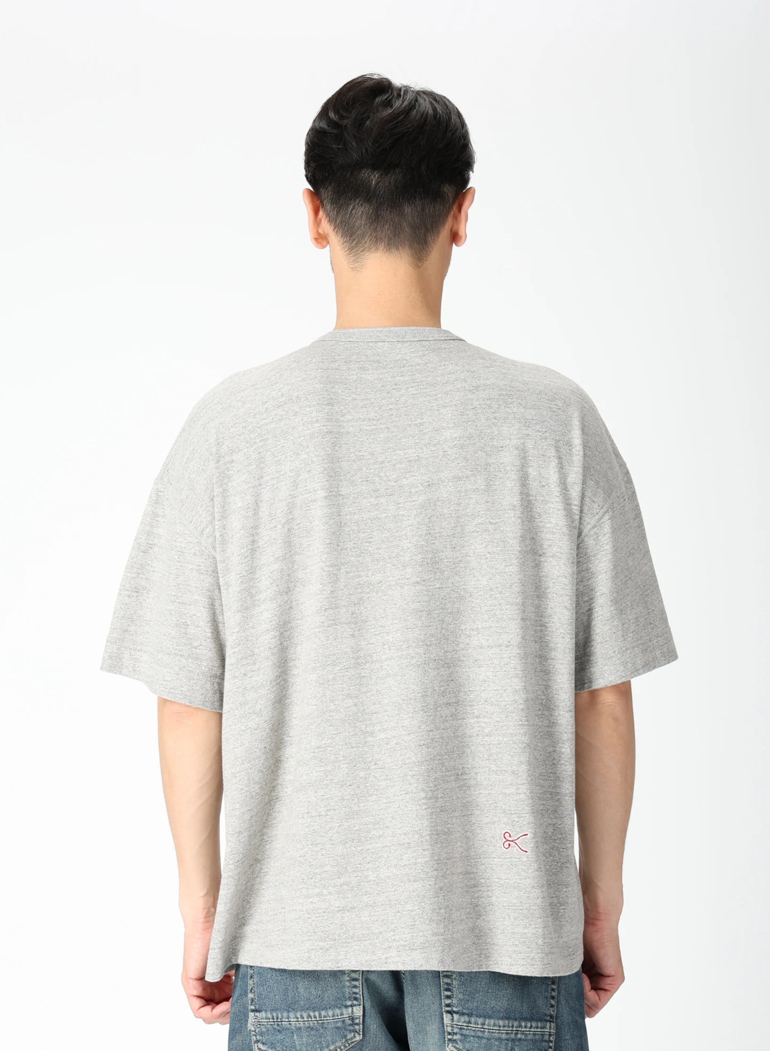 【関税込み】A DICIANNOVEVENTITRE グレー Andy 半袖Tシャツ 関税込み】A DICIANNOVEVENTITRE グレー Andy 半袖Tシャツ (A