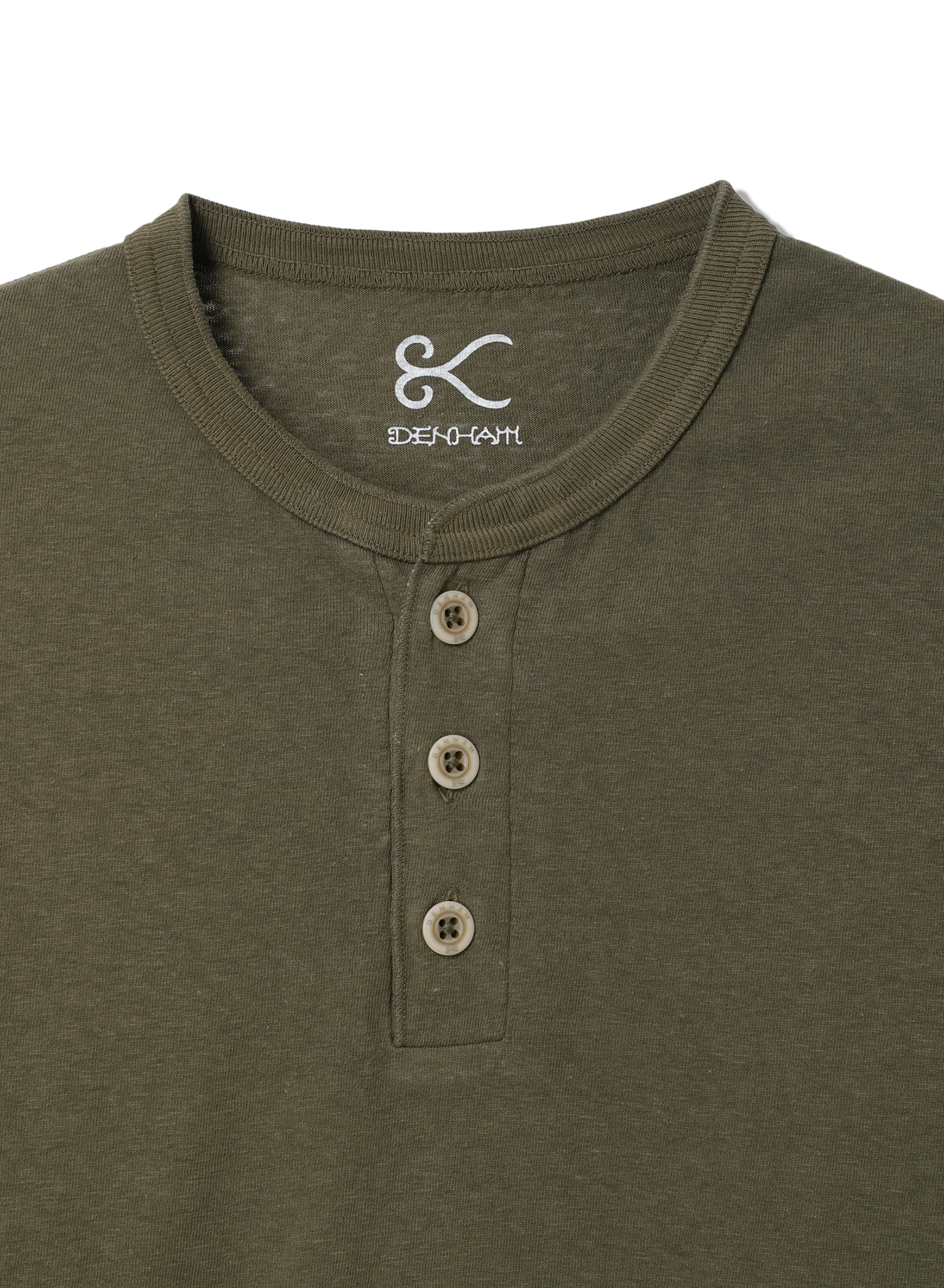 DENHAM(デンハム) |a IN U HENLEY NECK TEE