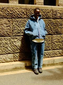 DENHAM(デンハム) |a IN U INDIGO CANVAS PANTS