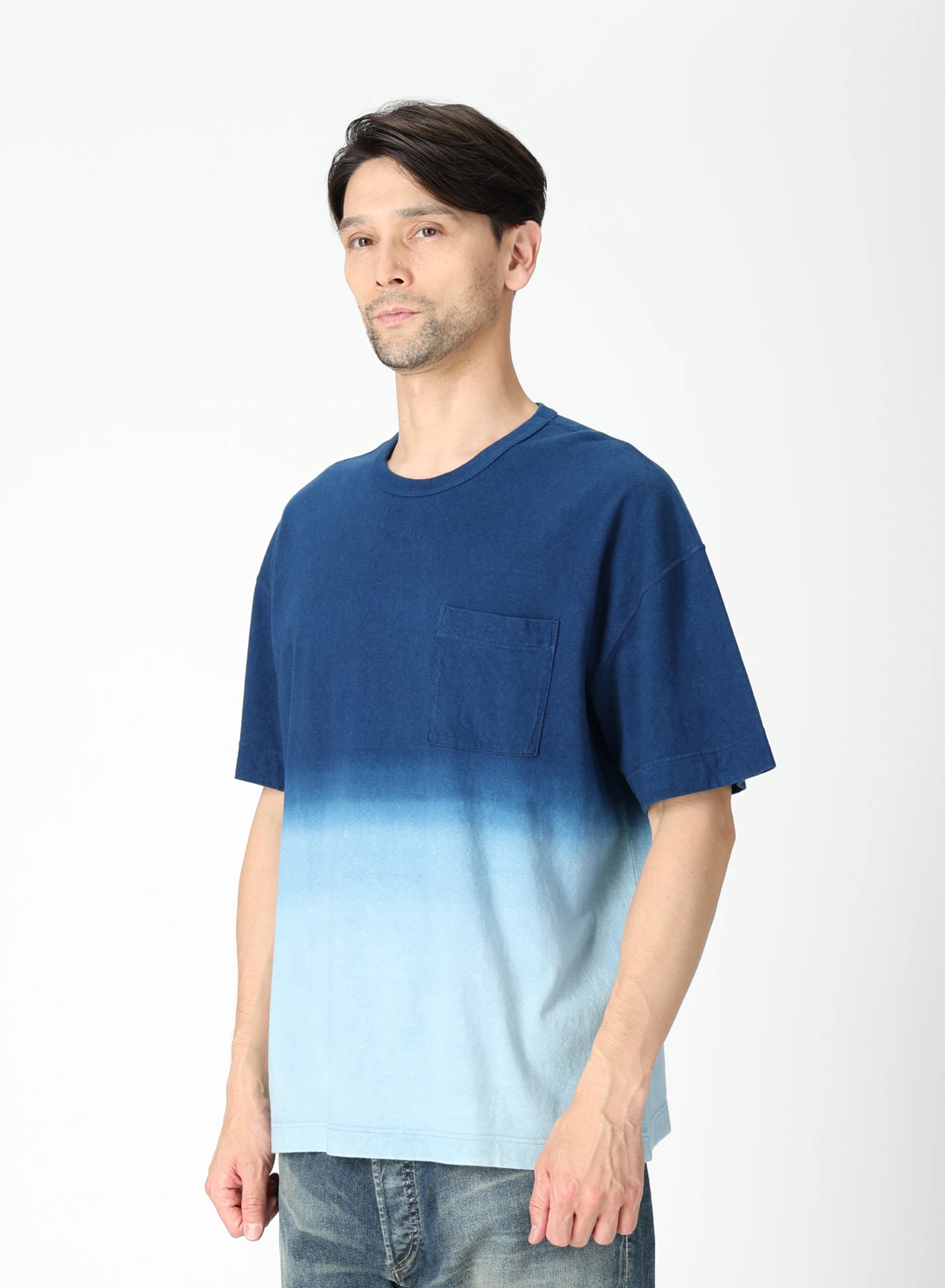 DENHAM(デンハム) |INDIGO PACK TEE