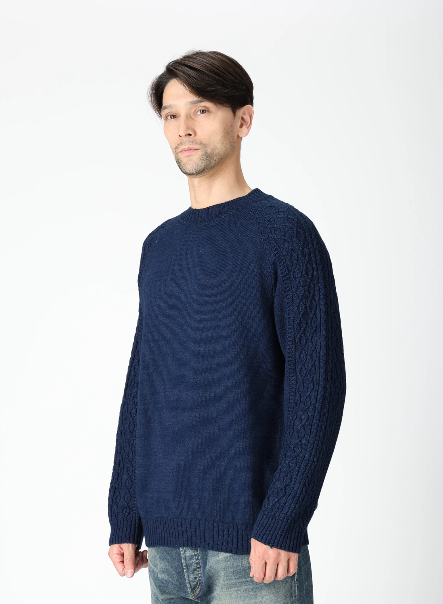 DENHAM(デンハム) |IG WHOLEGARMENT CREW