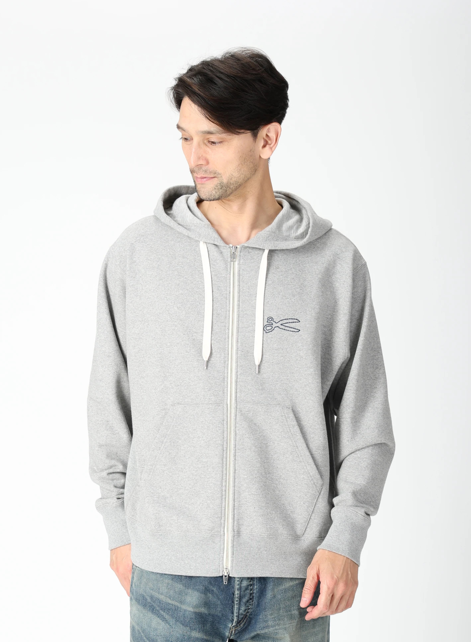 DENHAM(デンハム) |CHAIN ZIP UP HOODY