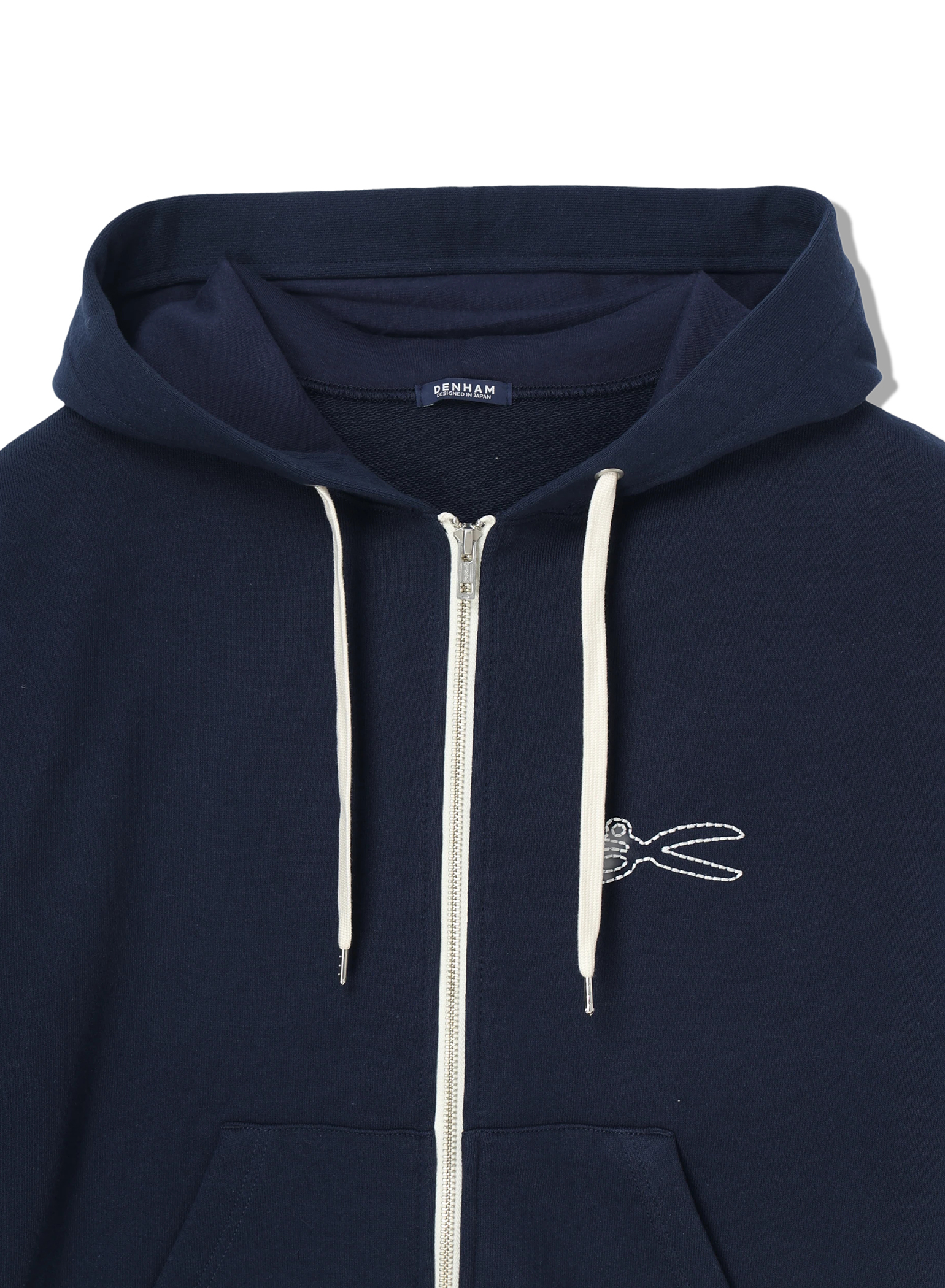 DENHAM(デンハム) |CHAIN ZIP UP HOODY