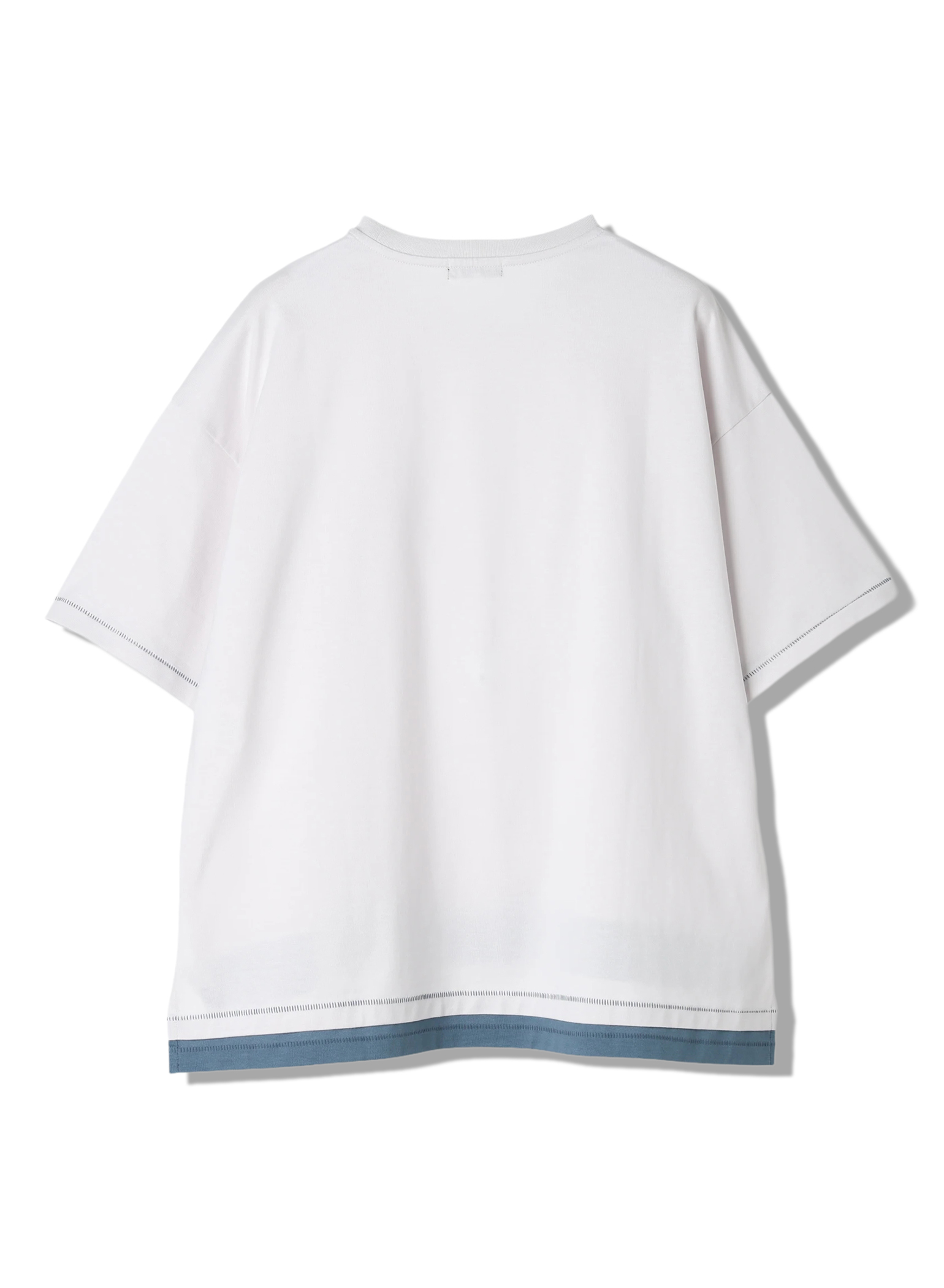 DENHAM(デンハム) |BICOLOR STITCH TEE