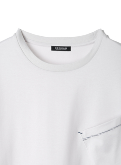 DENHAM(デンハム) |BICOLOR STITCH TEE