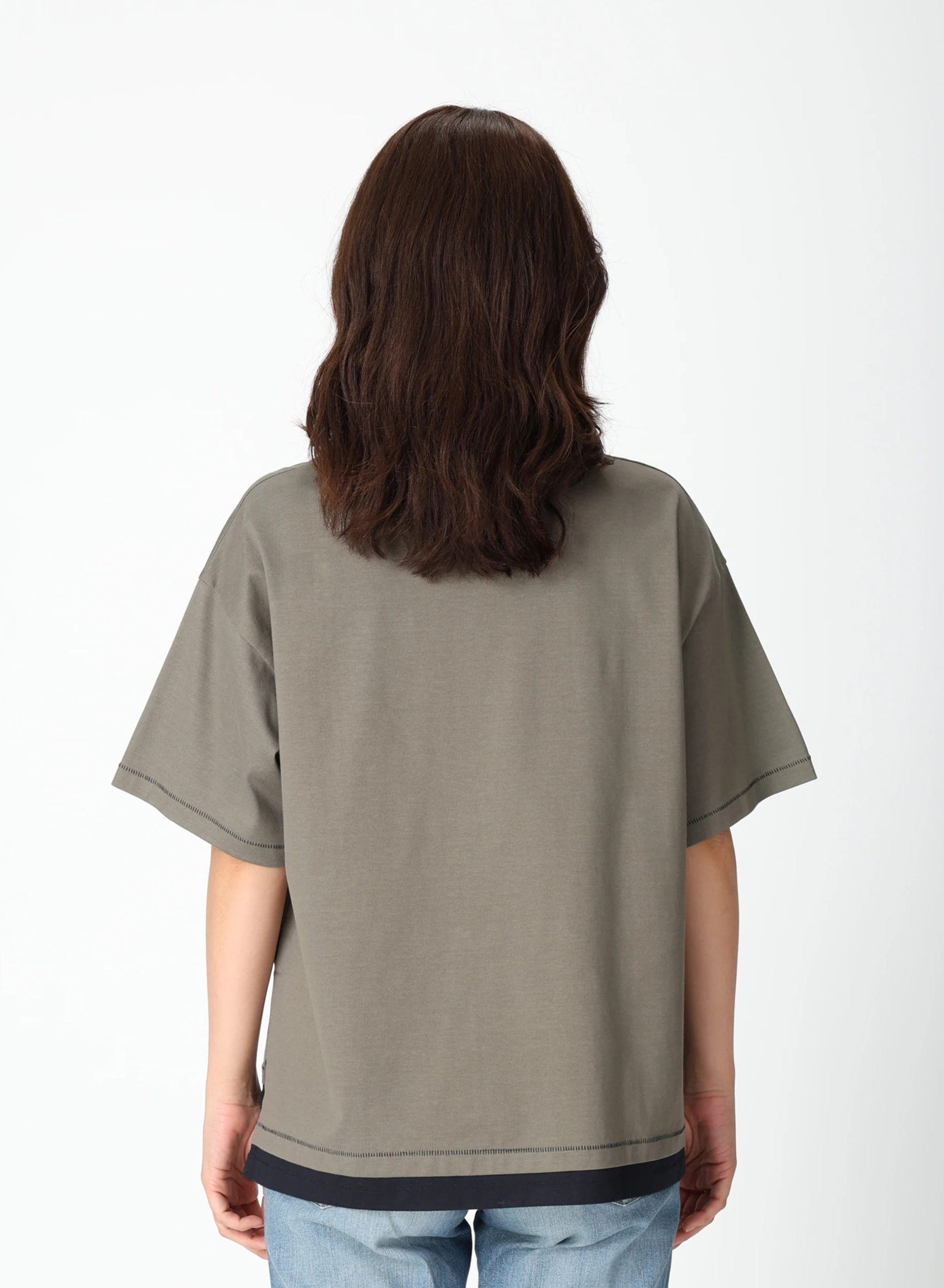 BICOLOR STITCH TEE アイテム詳細｜DENHAM（デンハム）日本公式