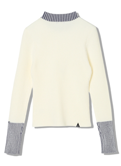 DENHAM(デンハム) |BICOLOR RIB KNIT