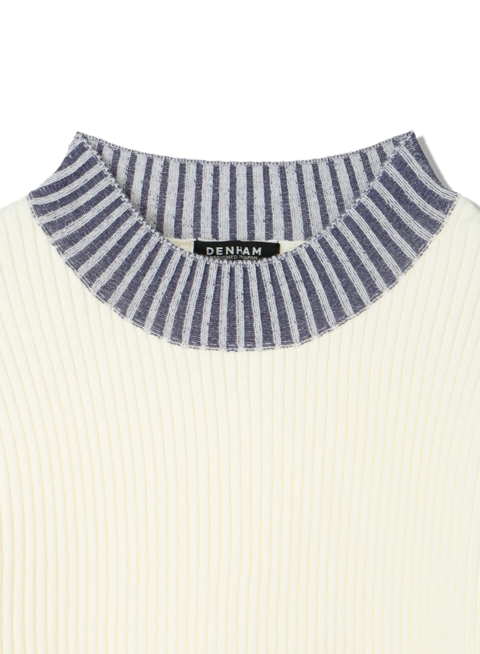 BICOLOR RIB KNIT アイテム詳細｜DENHAM（デンハム）日本公式
