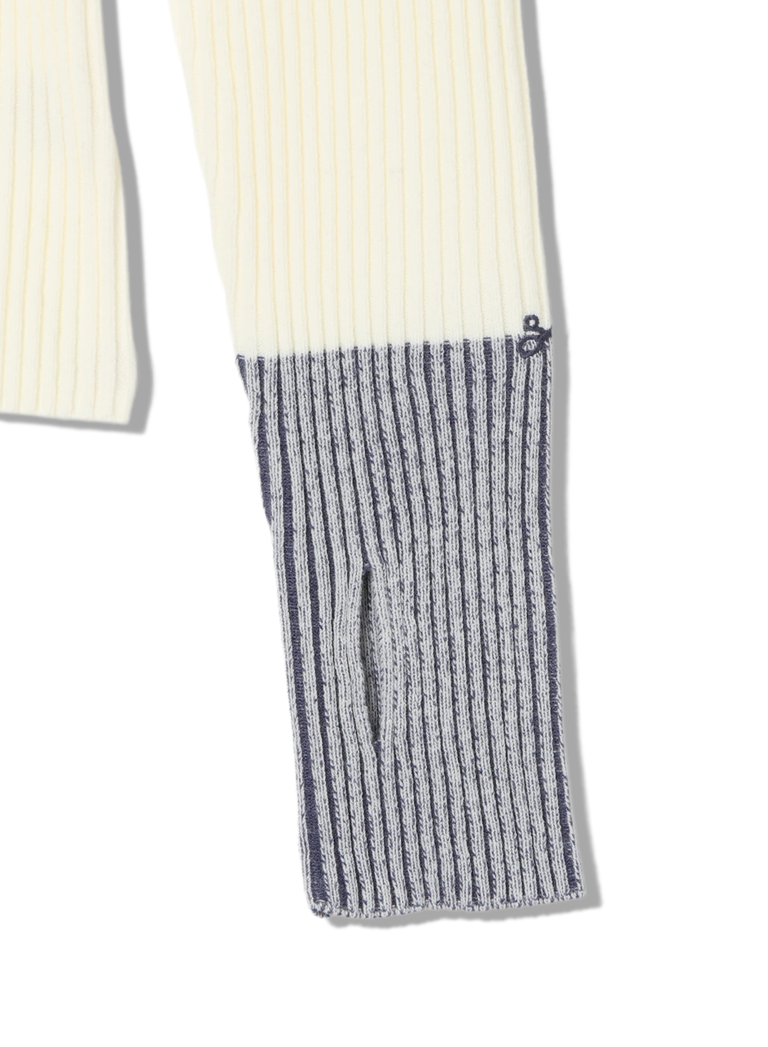 DENHAM(デンハム) |BICOLOR RIB KNIT