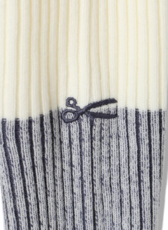 DENHAM(デンハム) |BICOLOR RIB KNIT