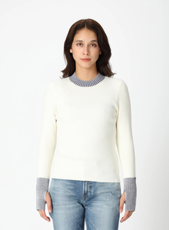 DENHAM(デンハム) |BICOLOR RIB KNIT