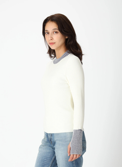 DENHAM(デンハム) |BICOLOR RIB KNIT
