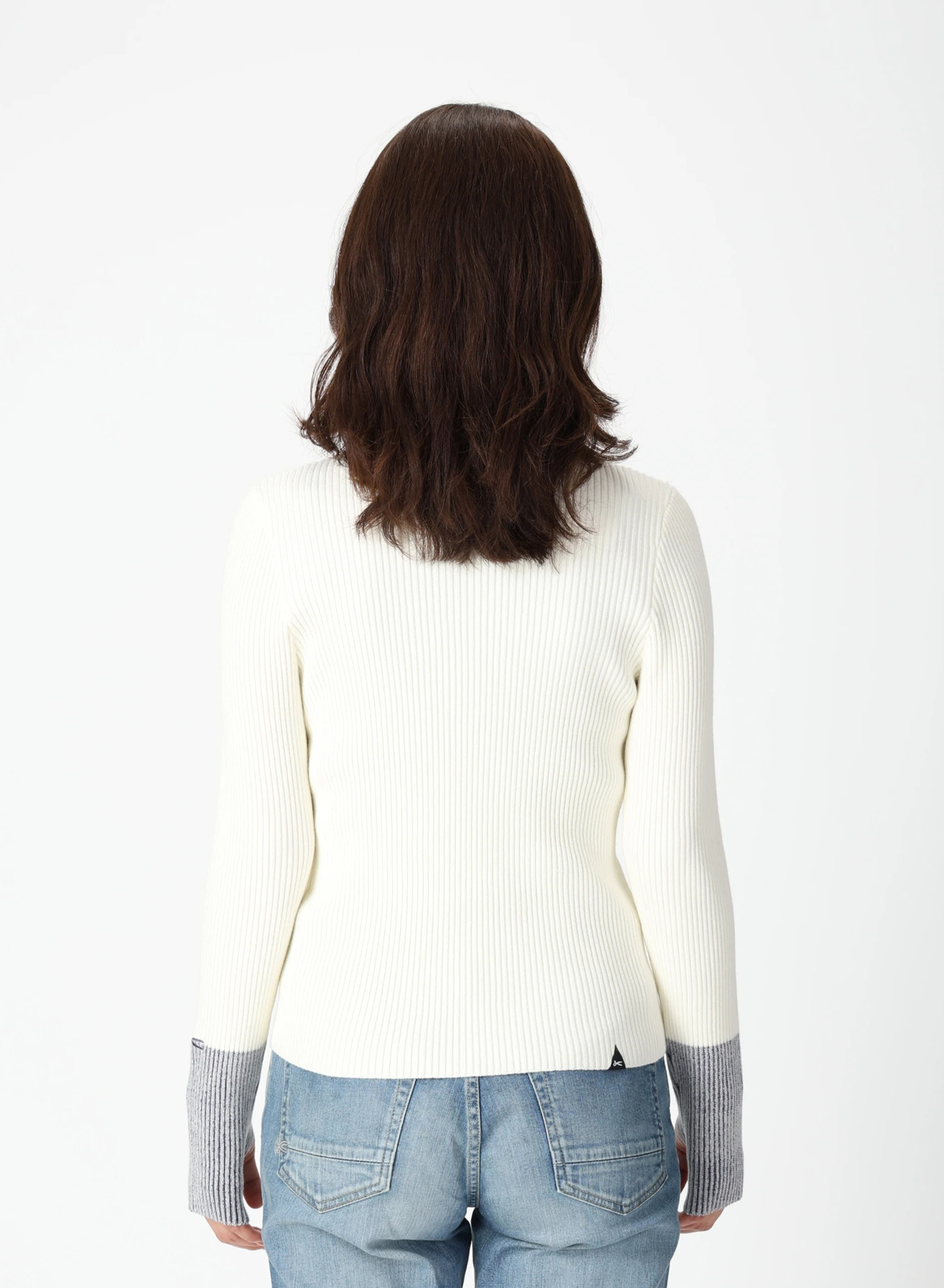 DENHAM(デンハム) |BICOLOR RIB KNIT