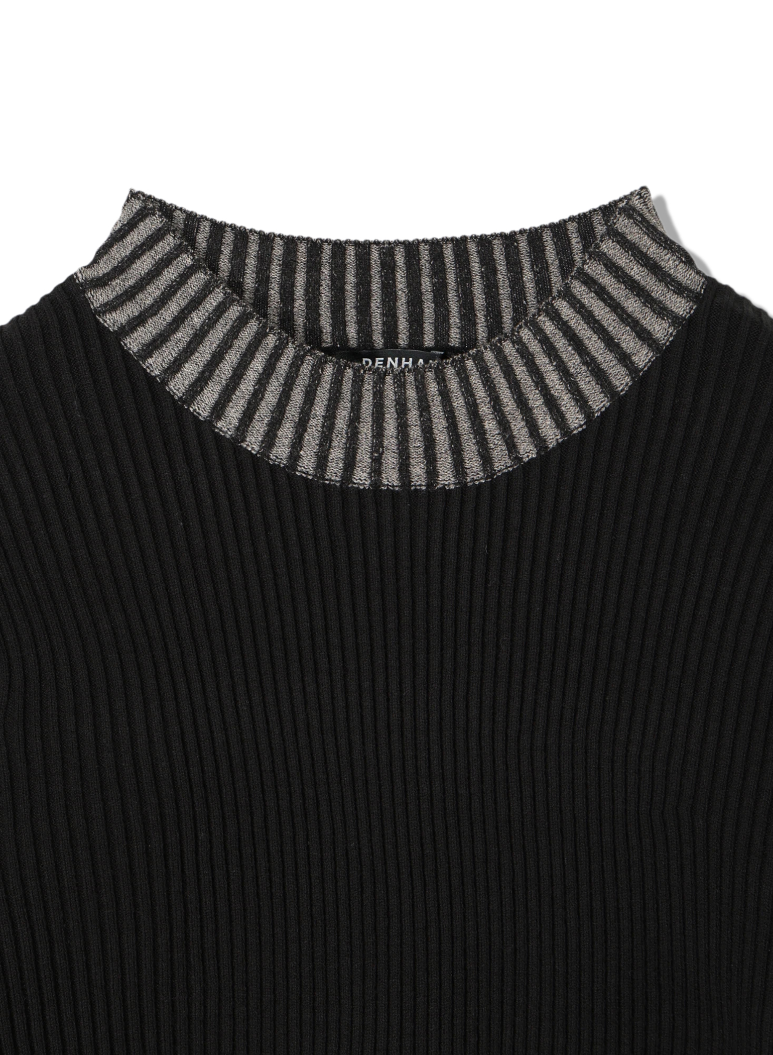 DENHAM(デンハム) |BICOLOR RIB KNIT