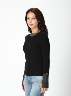 DENHAM(デンハム) |BICOLOR RIB KNIT