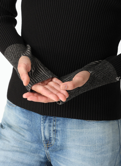 DENHAM(デンハム) |BICOLOR RIB KNIT