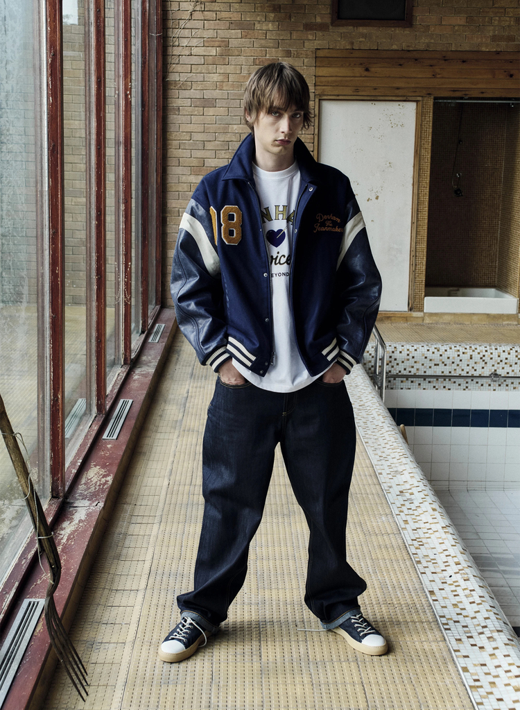 LOVE DENHAM VARSITY WL アイテム詳細｜DENHAM（デンハム）日本公式