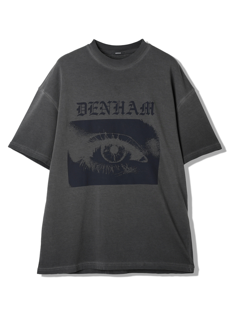 デンハム　Tシャツ DENHAM デンハム CUT THE LOGO TEE シザーロゴ Tシャツ 半袖T