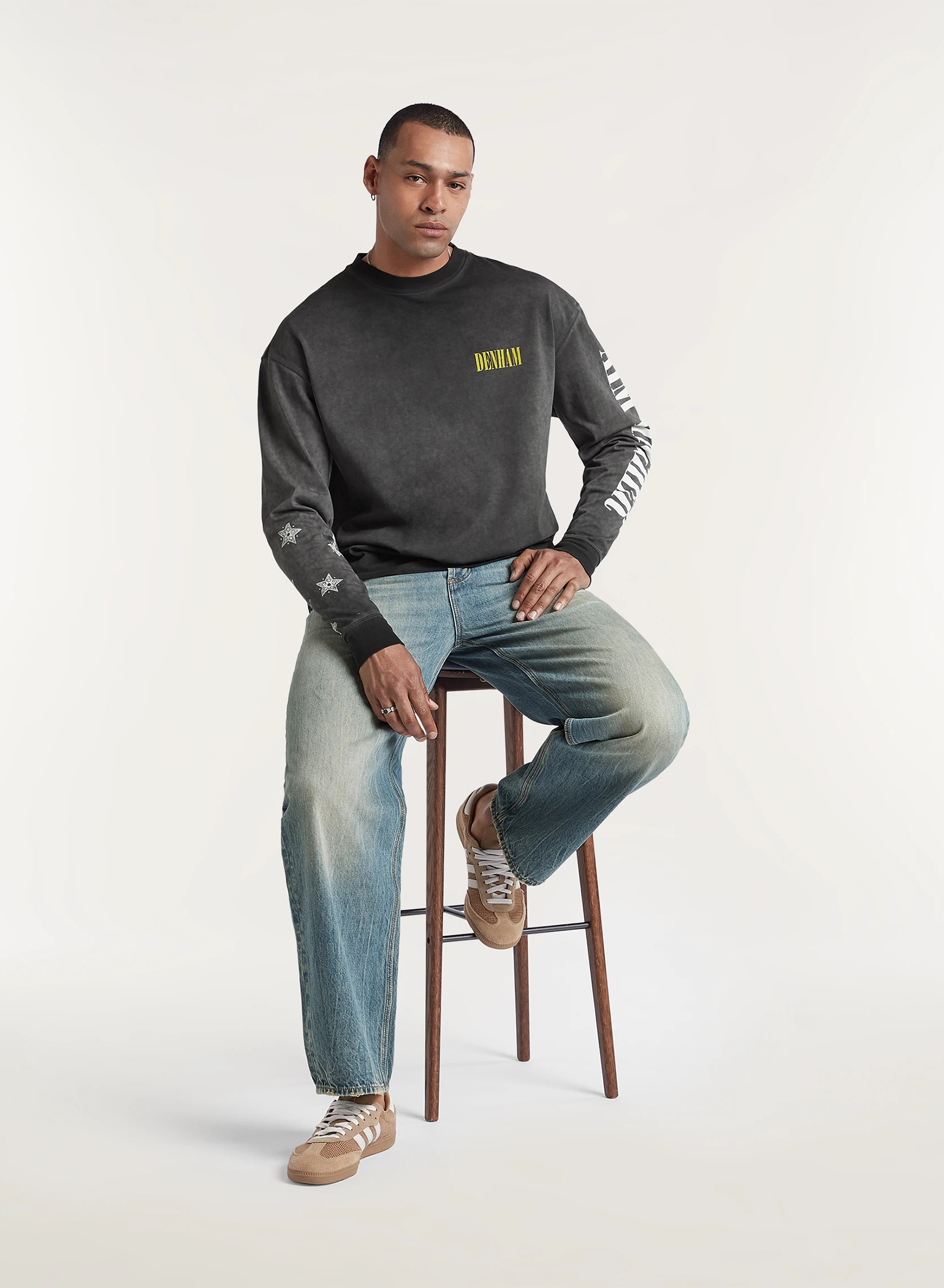 DENHAM(デンハム) |DENHAM SOUNDS LS TEE WHJ