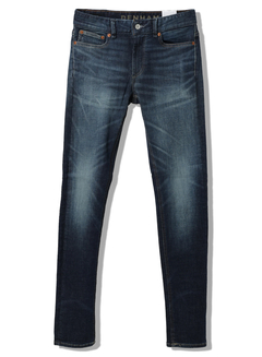 DENHAN（デンハン）スリムフィット ダークブルーデニム SKIN SLIM TAPERED PANTS | 日本発こだわりを極めた デニム