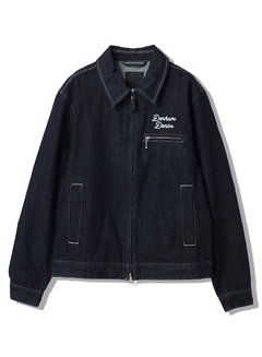 DENHAM ブラック ナイロンジャケット DENHAM ブラック ナイロンジャケット