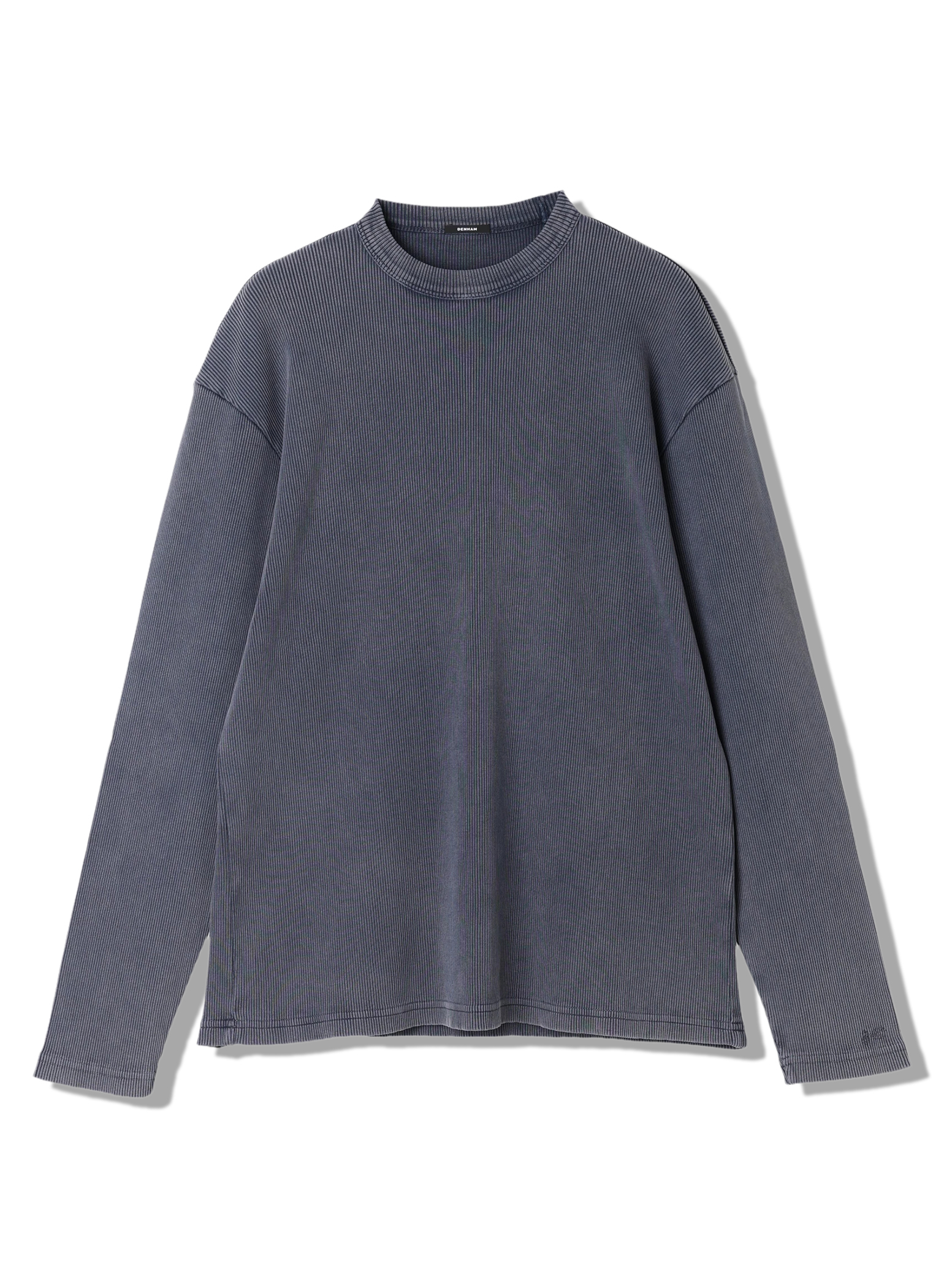 DENHAM(デンハム) |RIBBED LS TEE HRC