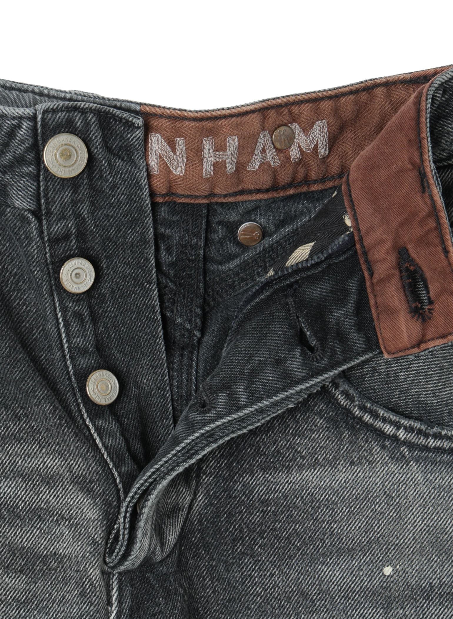 DENHAM(デンハム) |CROSSBACKWIDE MIJ SLOPE BK