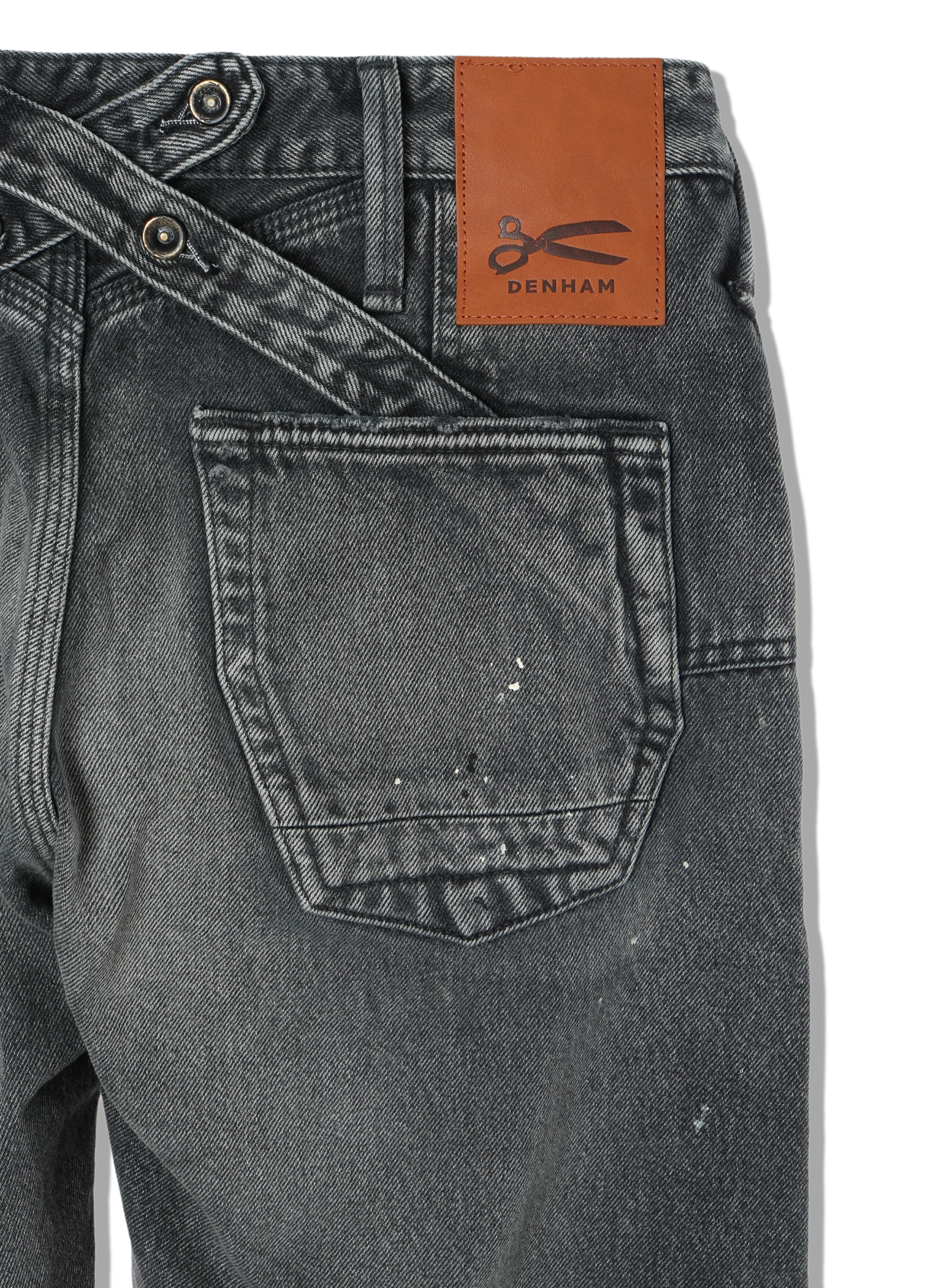 DENHAM(デンハム) |CROSSBACKWIDE MIJ SLOPE BK