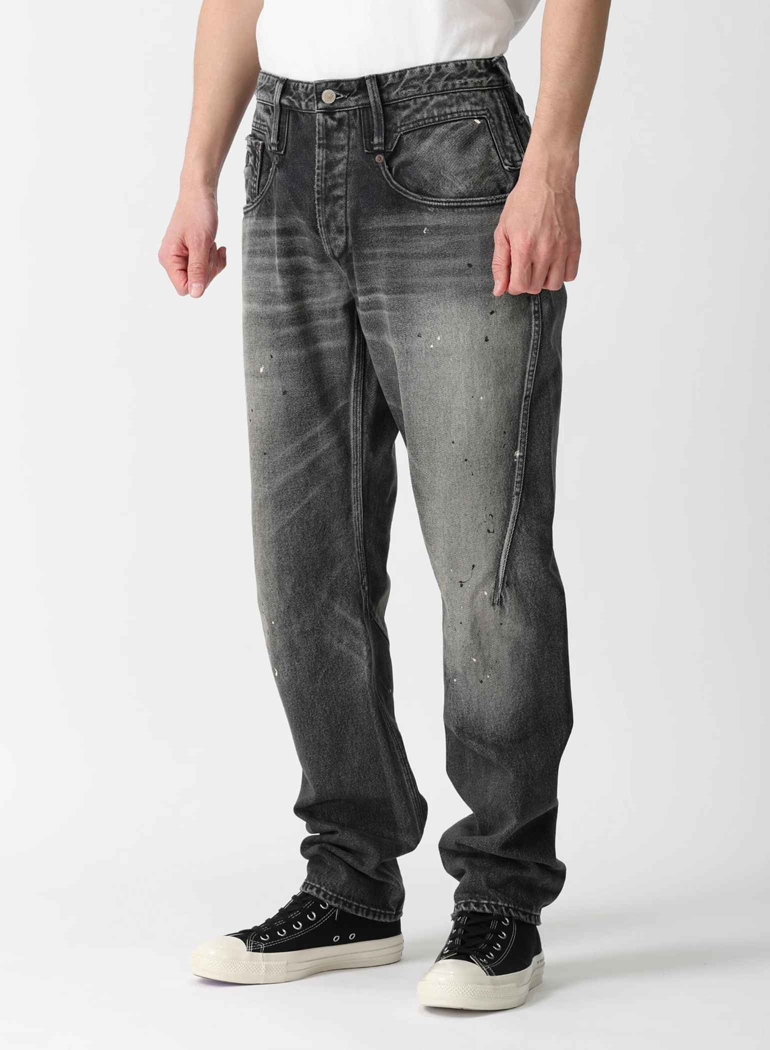 DENHAM(デンハム) |CROSSBACKWIDE MIJ SLOPE BK