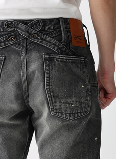 DENHAM(デンハム) |CROSSBACKWIDE MIJ SLOPE BK