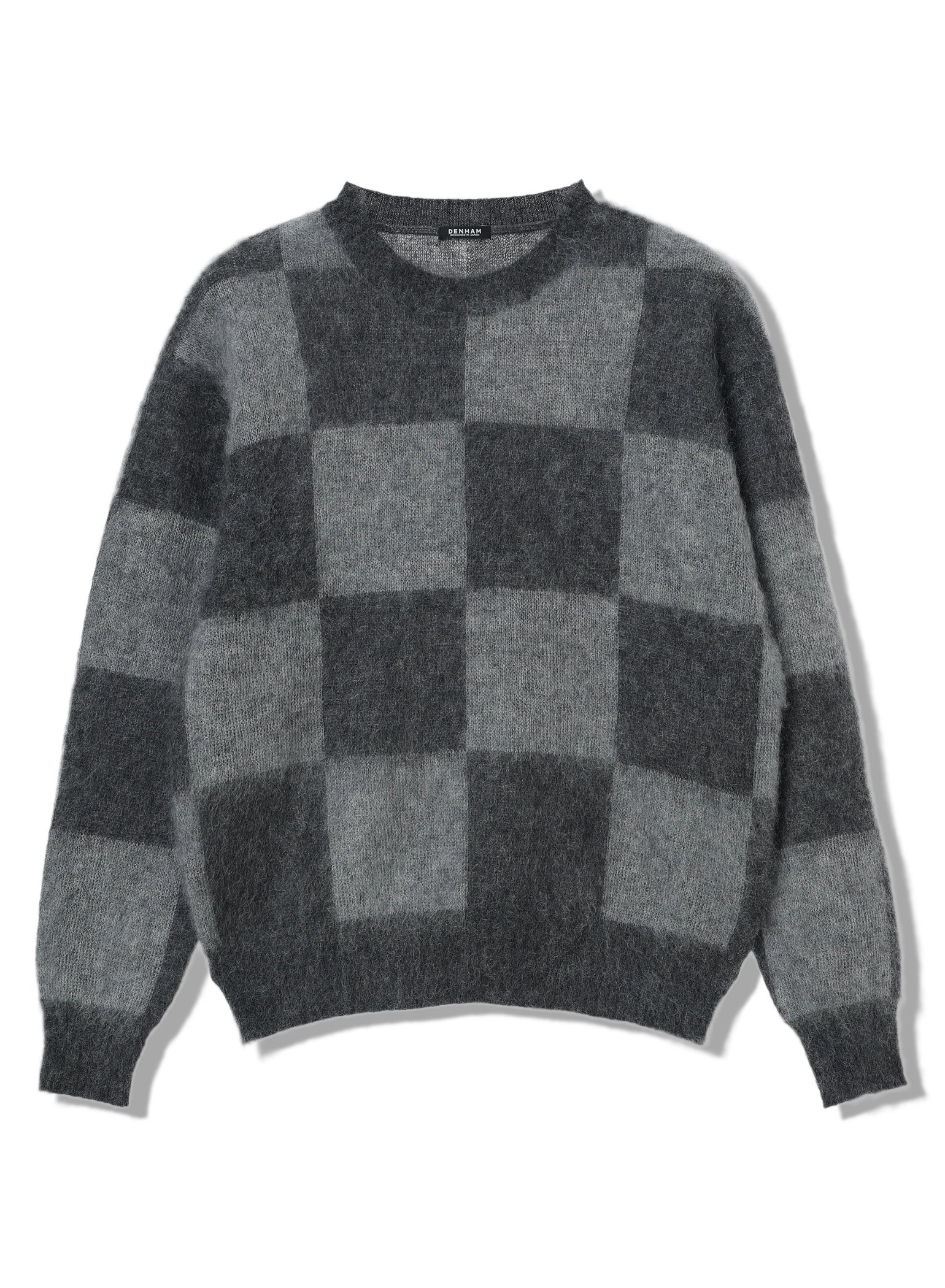 CHECK KNIT CREW アイテム詳細｜DENHAM（デンハム）日本公式オンライン