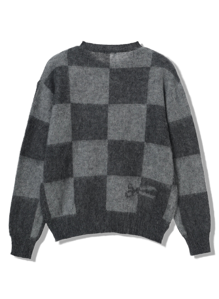 CHECK KNIT CREW アイテム詳細｜DENHAM（デンハム）日本公式オンライン