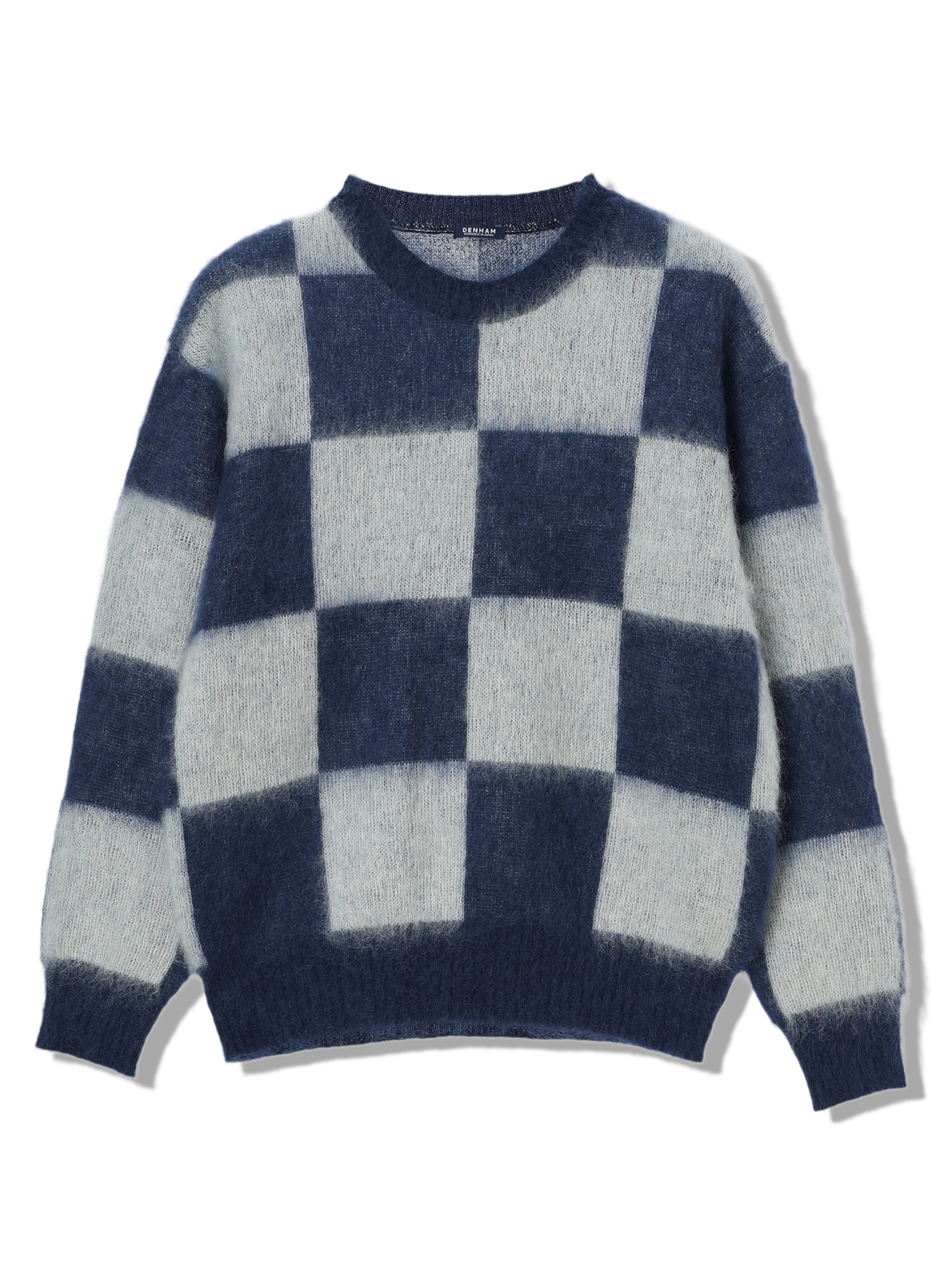 そらはむ CHECK KNIT CREW アイテム詳細｜DENHAM（デンハム）日本公式